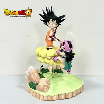 9 см Dragon Ball Аниме Фигурки Goku Чичи Фигурка PVC Статуя на Скъпа Кукла Gk са подбрани Модел Фигурка за Украса на Стаята Подарък