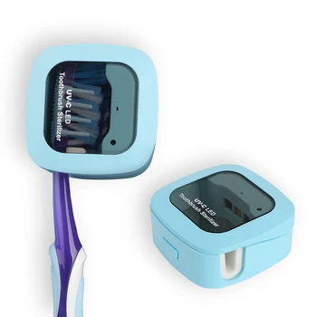 Uvc Electric душ, калъф за четка за зъби, Магнитна адсорбция, Обърнати акумулаторна държач за четка за зъби