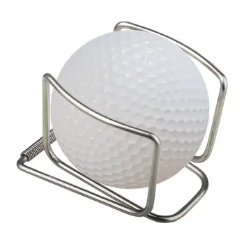 Новият клип на топка за голф, колан стяга за топка за голф от неръждаема стомана, Преносим скоба за съхранение на топка за голф, Аксесоари за голф