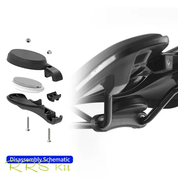 Скоба за Проследяване на Разпоредбите на Носа на Седалката на Велосипед Rrskit За Локатор на Apple за предпазване от загуба на Скрита Подкрепа на МТБ Road Bike Seat Bow Holder