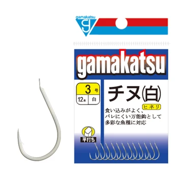 Япония е внесъл остър кука Gamakatsu White Katz Shot за морски риболов на шаран