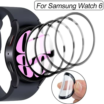 1-4 бр. Часове на 6 40/44 мм и Защитно Фолио За Samsung Galaxy Watch6 40 мм 44 мм Класически 43 mm 47 mm Филм За Интелигентни часа със защита от надраскване