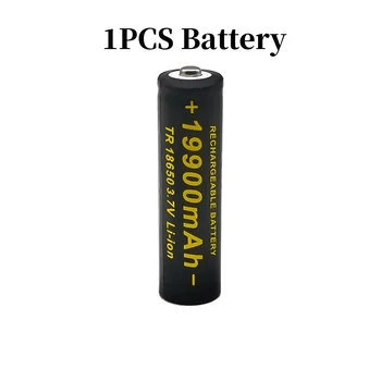100% Нови литиеви батерии 18650, акумулаторна батерия 18650 3,7 В 19900 ма за фенер + зарядно устройство 201