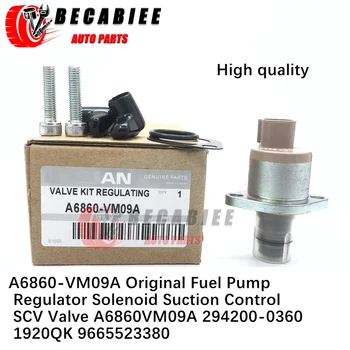 1бр Клапан за управление всасыванием Регулатор на налягането на горивната помпа Двигателят A6860-VM09A SCV D40 CRD Сензор