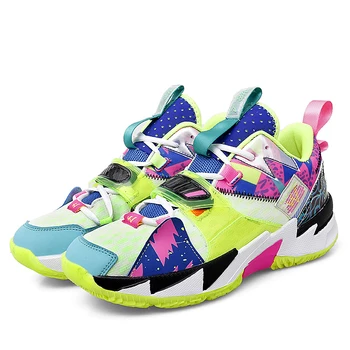 2023 Нова марка дизайнерски мъжки баскетболни обувки цветни маратонки Луксозни баскетболни маратонки дамски За фитнес, Спортни обувки за мъже