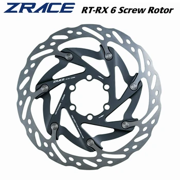 6-винт диск ротор ZRACE RT-RX, ultralight плаващ ротор със силен тепловыделением, 160 мм пътен дисковата спирачка