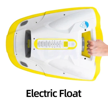 EXUAN Water Float Board За Деца Електрическа Дъска За Сърф С Колела, Перка За Начинаещи, Воден Пистолет За Плуване, Пресноводная Морска Вода