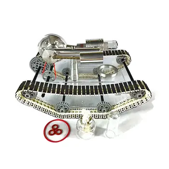 Lady Ice Двигател на Стърлинг Микромодель външно горене захранващия резервоар Научен експеримент Играчка за подарък