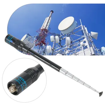 Na771 Антена Nagoya Антена с Висок коефициент на усилване на VHF/UHF SMA Конектор За Baofeng UV-5R UV-B5 82 BF-888s Уоки Токи Ham Радио