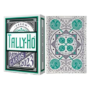 Tally-Ho Arrow карти за Игра Веерная задната палуба игри с фокуси