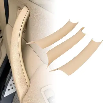 Бежовата вътрешна врата копчето в стила на 3 части, украса за ръкавици, подходящи за BMW X5 F15 X6 F16 2014-2018