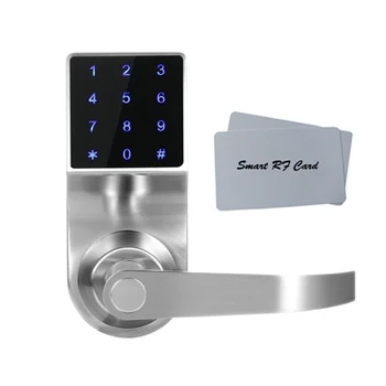 Електронна система за заключване с магнитна карта за сигурността на дома и офиса, сензорен екран