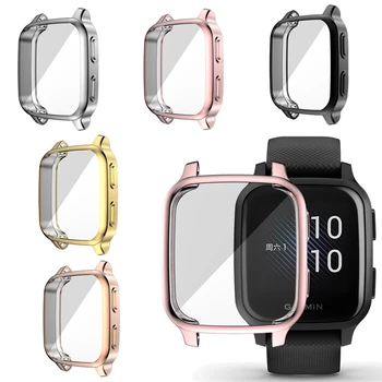 За Garmin Venu ПЛ Case Cover Smart-часовник С Покритие От Мека TPU Калъфи За Garmin Venu Пл Smart Гледайте на цял екран Защитната Обвивка