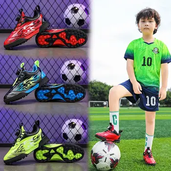 Модни футболни обувки за деца, Тийнейджъри, възрастни, Детски футболни обувки Футболни обувки за момчета Футболни спортни маратонки 5003