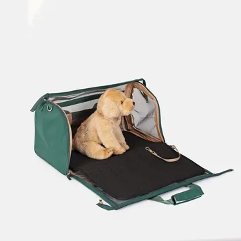 Нова чанта за домашни любимци, за кучета и котки с голям капацитет, преносими модерна чанта за домашни любимци за почивка на открито