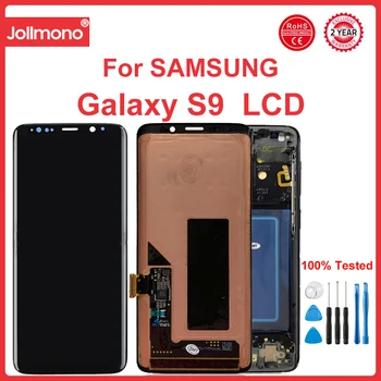 Подмяна на екрана на дисплея S9 Plus, Samsung Galaxy S9 G960 / S9 Plus S9 + G965 Lcd Сензорен дисплей и Цифров Преобразувател В събирането на