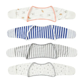 Регулируеми ръкавици от страх, удобни памучни средства защита на ръцете за бебета