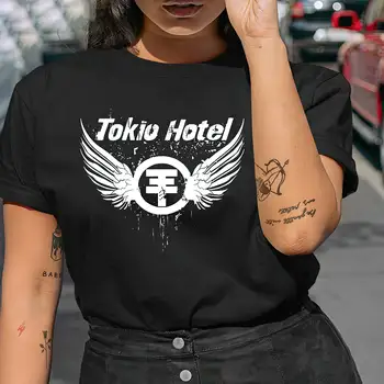 Риза в стил ретро Tokio Hotel, пуловер с къс ръкав Tom Kaulitz
