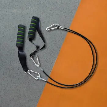 Смяна на колан за фитнес шайба Стоманен кабел за система за вдигане на тежести от шкиве за бодибилдинг Домашни упражнения за лицето и корема