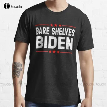 Тениска Bare Shelves с Байденом, черни ризи за жени, обичай, младите унисекс мода, смешно е новост, мода Xs-5Xl, забавна новост