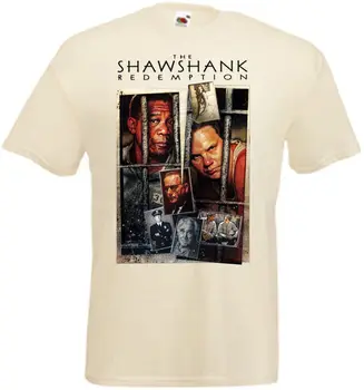 Тениска The Shawshank Redemption v12 с натурален постером филм на всички размери S-5XL