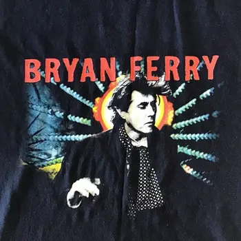 Топла рядка тениска BRYAN FERRY 2007 Concert Tour, подарък семейна риза 1CM674
